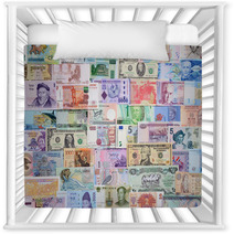 Money Of The Different Countries. Nursery Decor 68351287