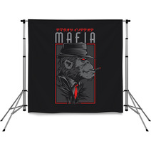 Monkey Mafia Backdrops 187995454