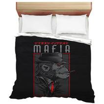 Monkey Mafia Bedding 187995454