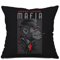 Monkey Mafia Pillows 187995454