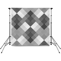 Monochrome Gray Seamless Pattern Geometric Backdrops 68479631
