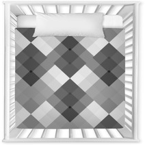 Monochrome Gray Seamless Pattern Geometric Nursery Decor 68479631