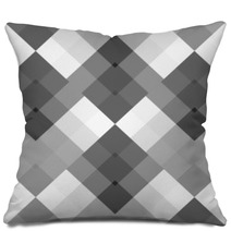 Monochrome Gray Seamless Pattern Geometric Pillows 68479631