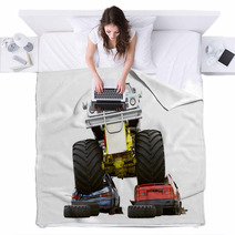 Monster Truck Blankets 17911266