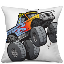 Monster Truck Jumping Pillows 53885603