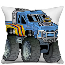 Monster Truck Pillows 53885606