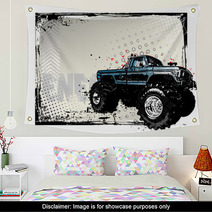 Monster Truck Poster Wall Art 33186715