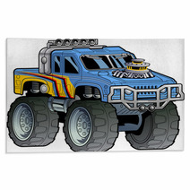 Monster Truck Rugs 53885606