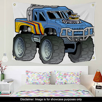Monster Truck Wall Art 53885606