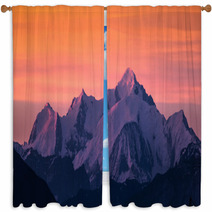 Mont Blanc Window Curtains 42059926