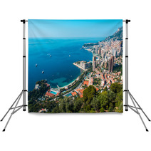 Monte Carlo View On Summer Day Backdrops 57084150