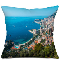 Monte Carlo View On Summer Day Pillows 57084150
