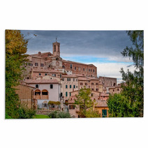 Montepulciano Medieval Village, Tuscany, Italy Rugs 61481447
