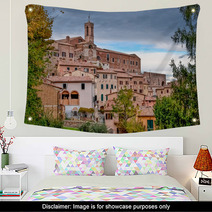 Montepulciano Medieval Village, Tuscany, Italy Wall Art 61481447