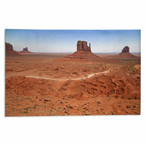 Monument Valley, Desert Canyon In Utah, USA Rugs 61081550