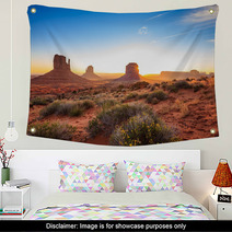 Monument Valley Sunrise, AZ, USA Wall Art 58589853
