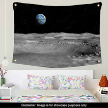 Moon Surface Wall Art 8611410