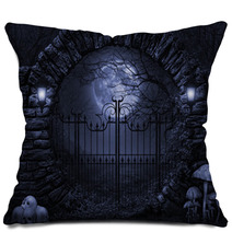 Moonlit Night Pillows 54743214