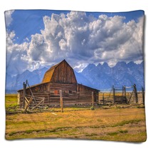 Mormon Row Grand Teton Blankets 57727805