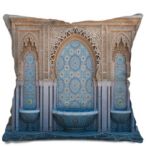 Moroccan Tiled Fountains Pillows 53641868