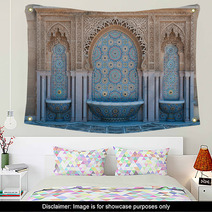 Moroccan Tiled Fountains Wall Art 53641868
