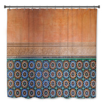 Moroccan Vintage Tile Background Bath Decor 53389432