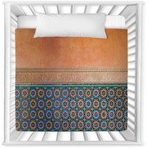 Moroccan Vintage Tile Background Nursery Decor 53389432