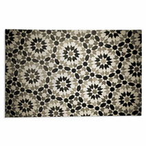 Moroccan Vintage Tile Background Rugs 68126998