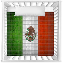 Mosaic Flag Of Mexico Nursery Decor 66741003