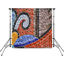 Mosaic From A Stone Backdrops 72052835