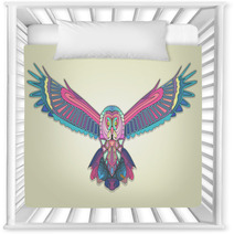 Mosaic Owl Nursery Decor 66573364