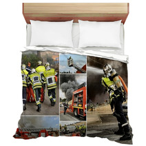 Mosaïque Pompiers Bedding 17850820