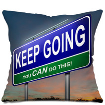 Motivational Message. Pillows 44881707
