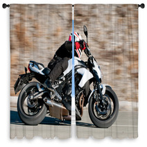 Moto Biker Window Curtains 45659114