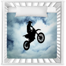 Moto Racer In Sky Nursery Decor 22795830
