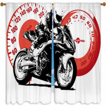 Moto Window Curtains 136195377