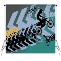Motocross Background Vector Illustration Backdrops 38238753