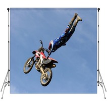 Motocross Freestyle Backdrops 185674930