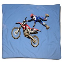 Motocross Freestyle Blankets 183251840