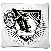 Motocross Shield Blankets 76026701