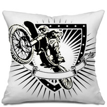 Motocross Shield Pillows 76026701