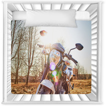 Motorcycle In The Park Nursery Decor 142514234