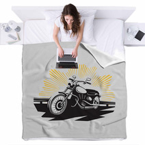 Motorcycle Label Blankets 83421513