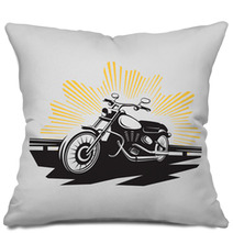 Motorcycle Label Pillows 83421513