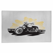 Motorcycle Label Rugs 83421513