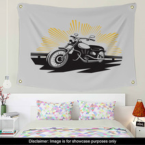 Motorcycle Label Wall Art 83421513