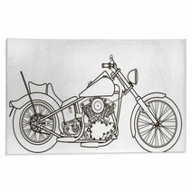 Motorcycle Old Rugs 90170210
