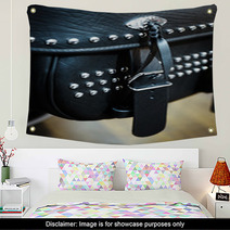 Motorcycle Side Bag Wall Art 67250156