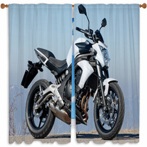 Motorcycle Window Curtains 42756622