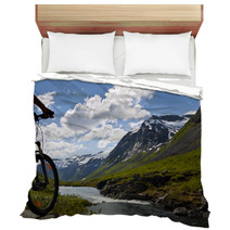 Mountain Bike Rider View Bedding 60349647
